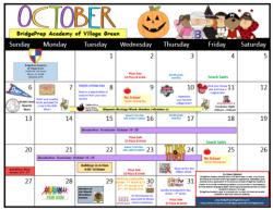 Check out our October Calendar